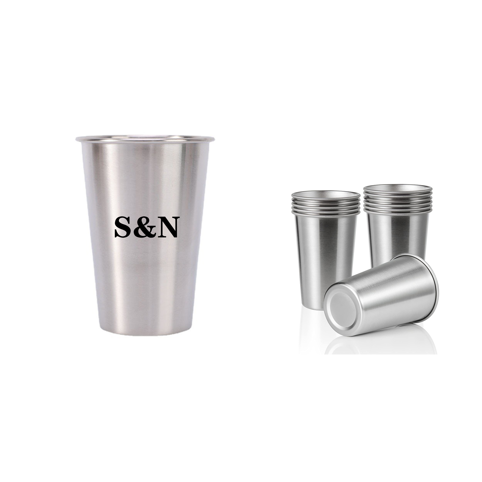 Large Capacity Stainless Steel Cup 1