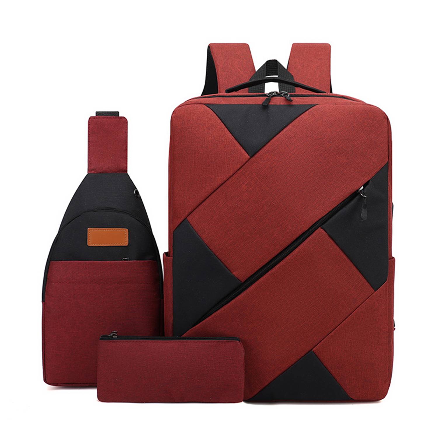 Three-piece backpack set 4