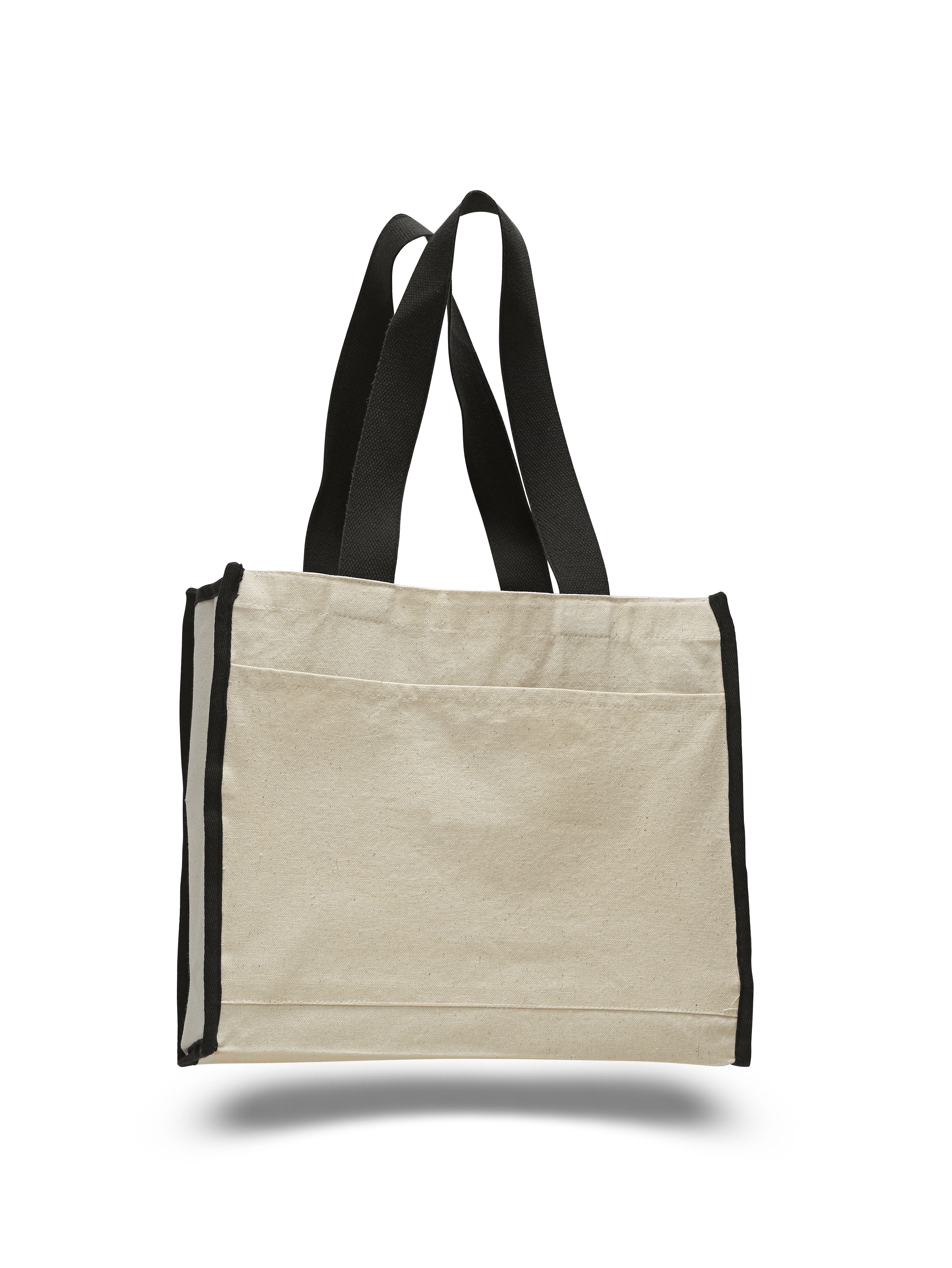 Heavy 12 oz. Cotton Canvas Shopping Tote Bag - Colors, custom tote bag with logo imprint 4