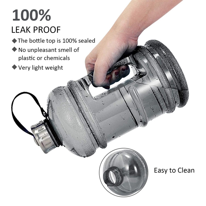 2.2L(73oz) Large Capacity Sports Water Bottle With Handle 5