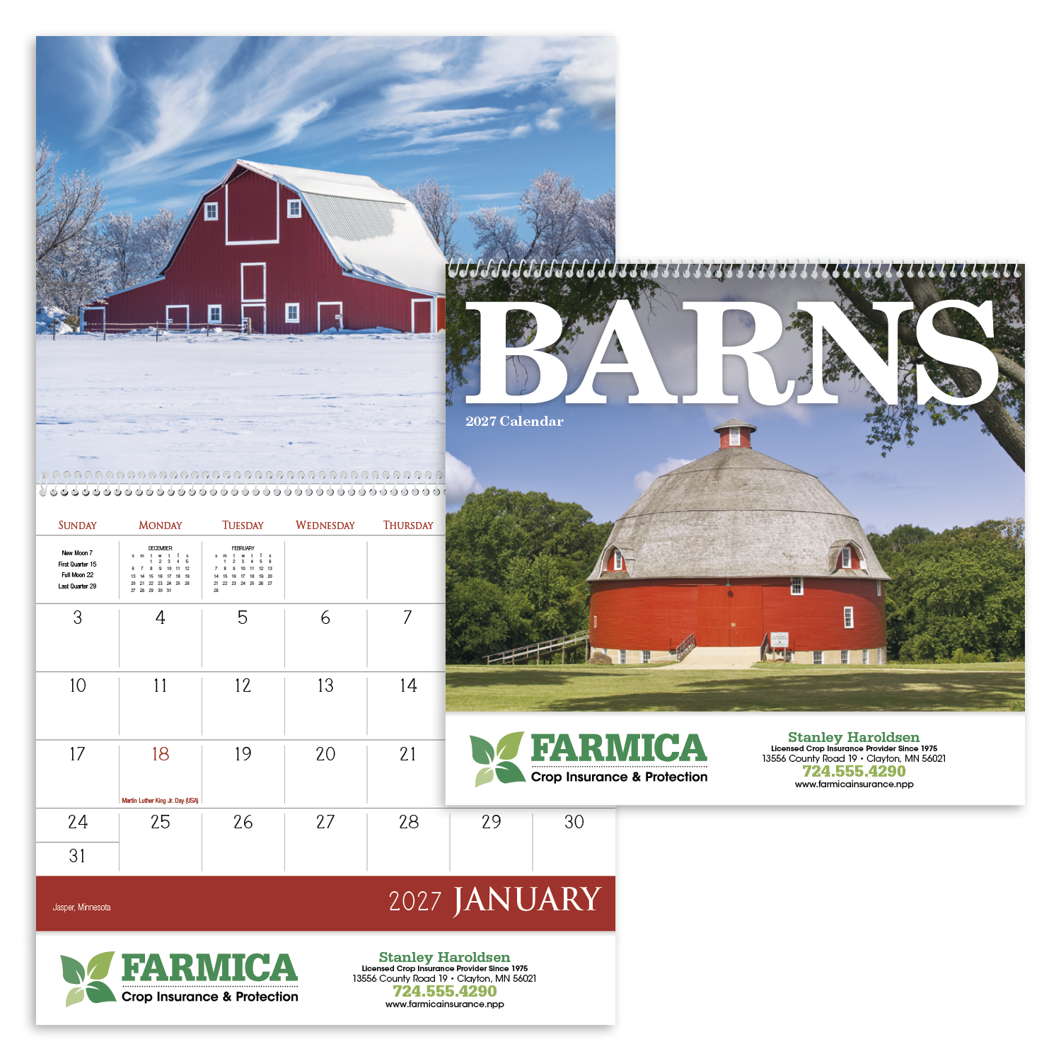 Triumph® Calendars Barns Calendar 28