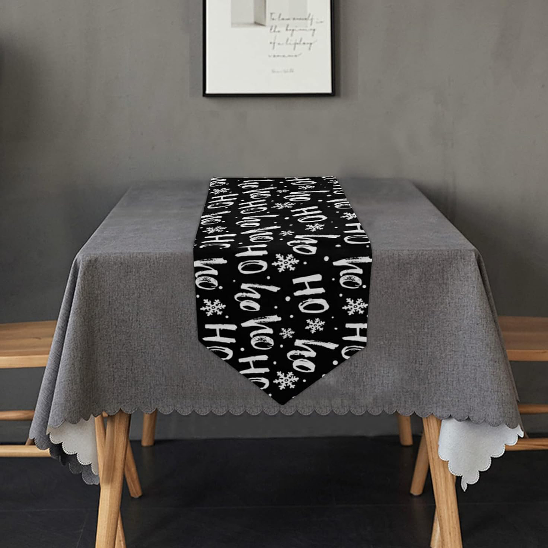 Holiday Tablecloth and Placemats Set 5