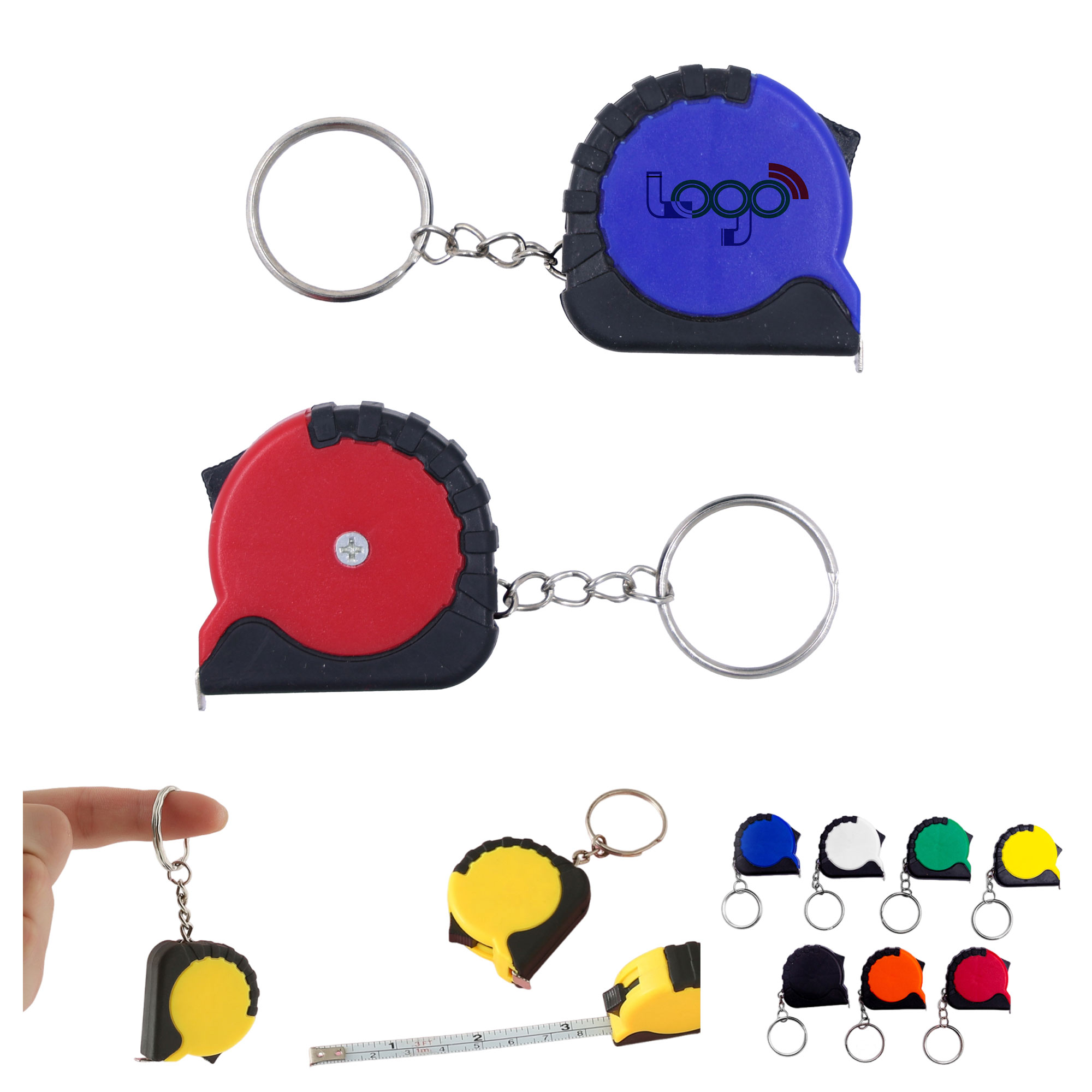 Portable Mini Keychain Tape Measure 1