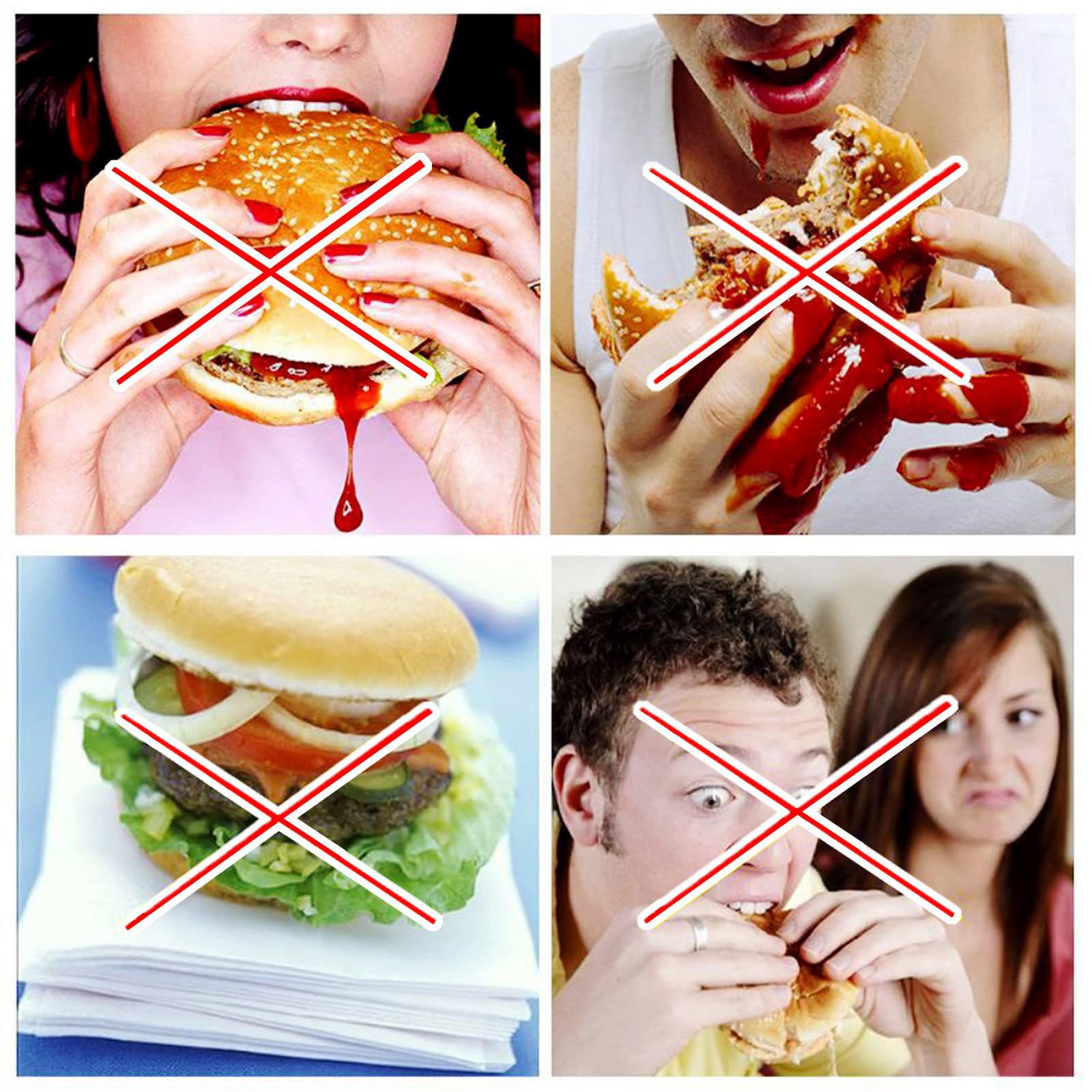 Silicone Hamburger Clip Wrap 6