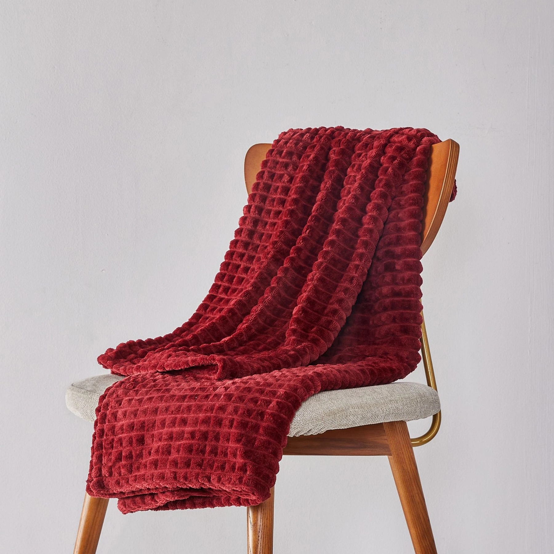 Waffle Throw Blanket 12
