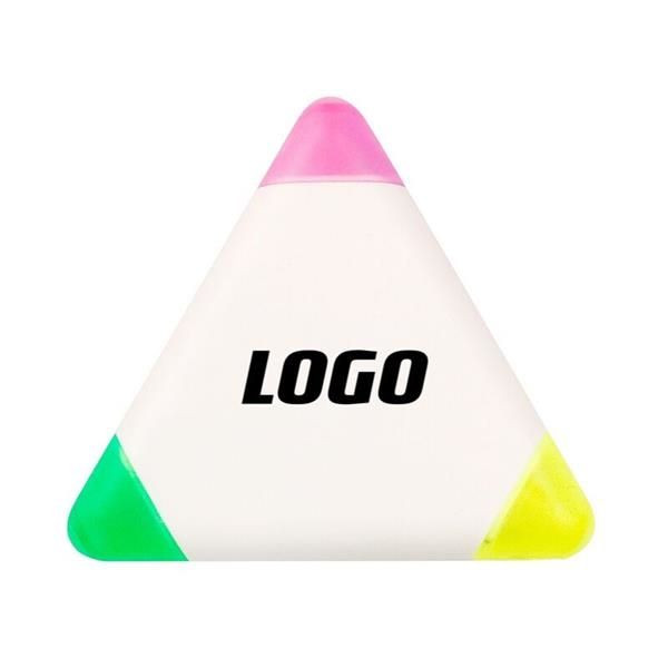 3-In-1 Triangle Watercolor Highlighter Pens 1