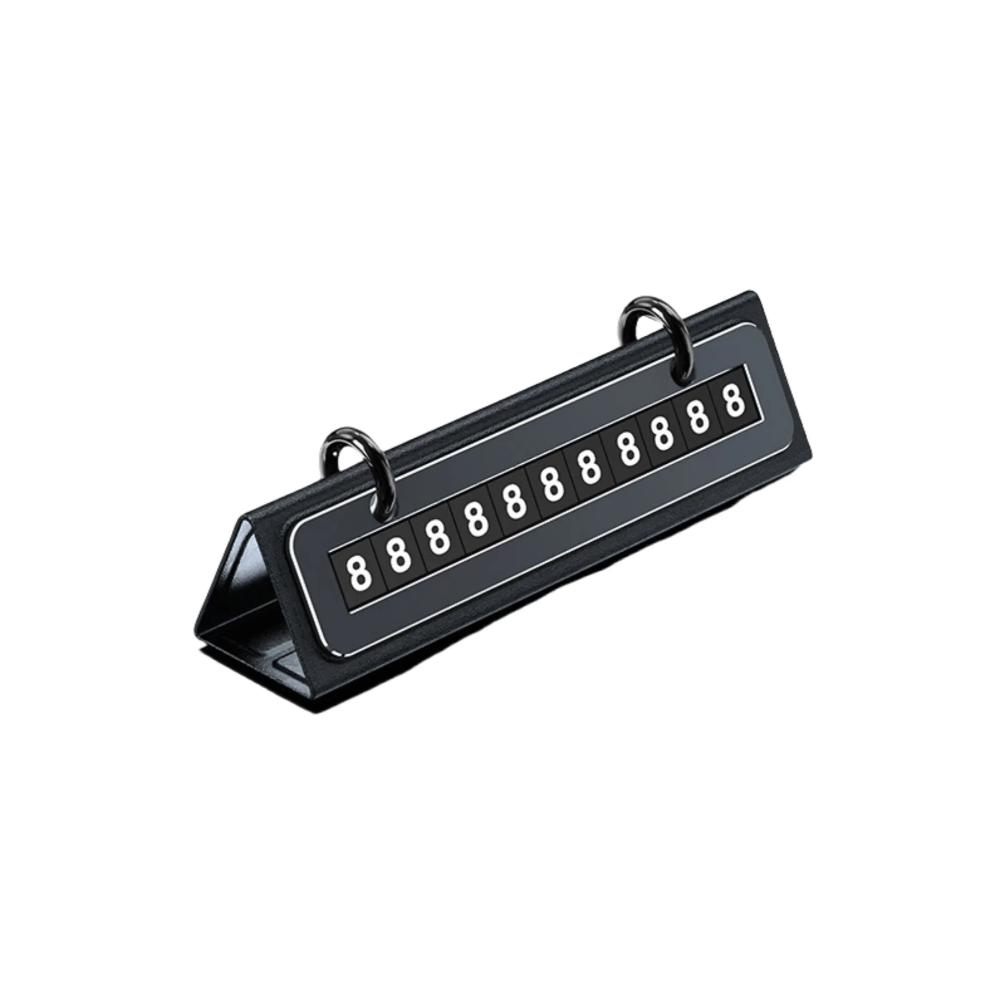 Page-Turning Car Parking Number Plate 6