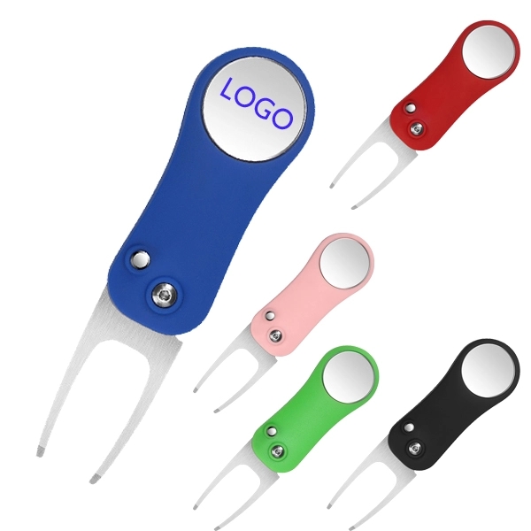 Foldable Golf Hybrid Divot Tool 2