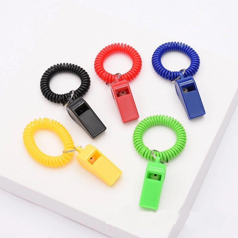 Whistle Key Chain with Coil 1