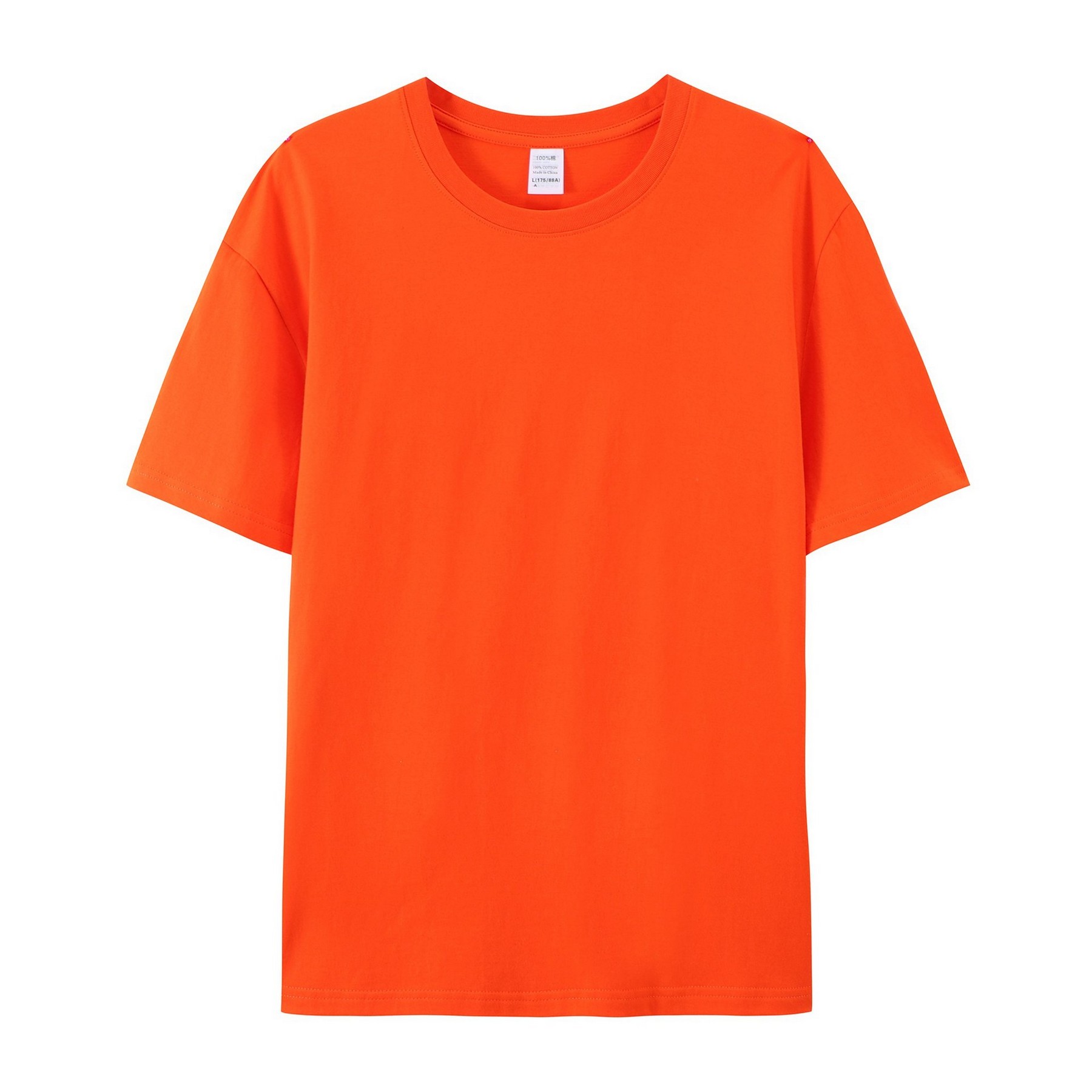 180GSM Pure Cotton Unisex Summer Short Sleeves 2