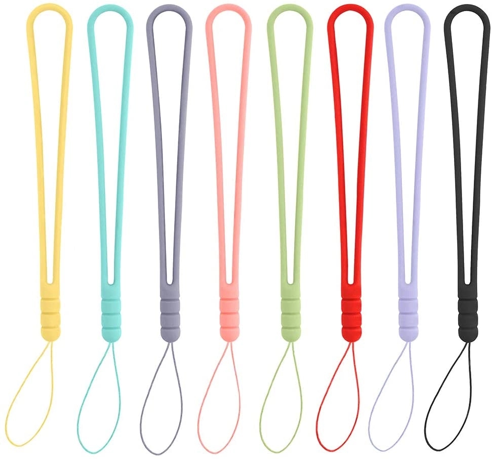 Liquid Silicone Mobile Phone Lanyard 2