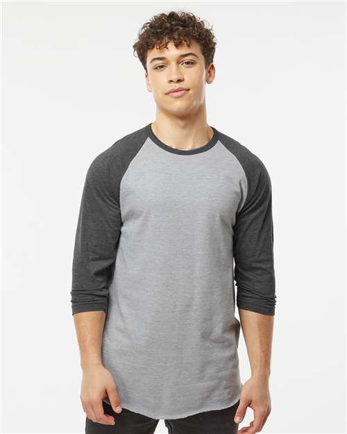 Unisex Fine Jersey Raglan T-Shirt - 245 123