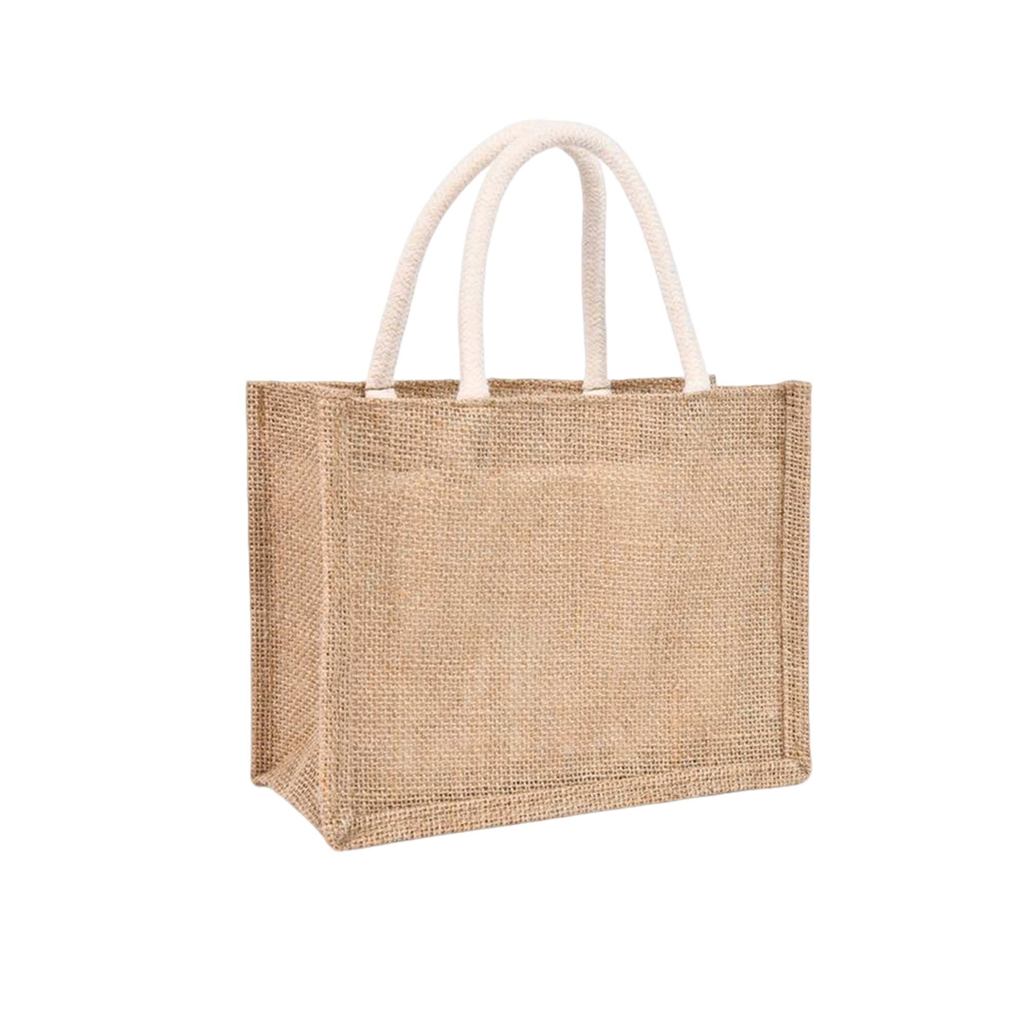 Jute Material Environmental Protection Tote Bag 3