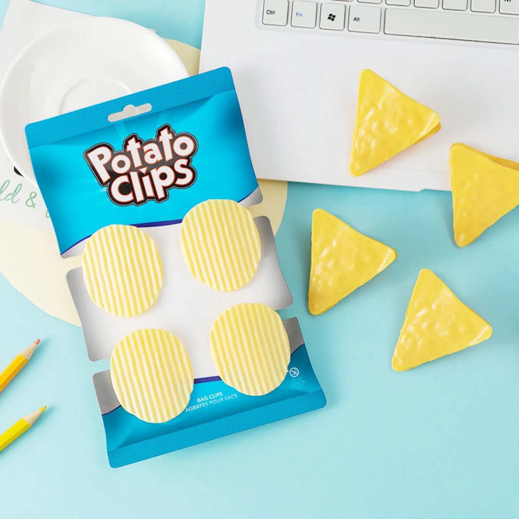Potato Chip Shaped Clip 5