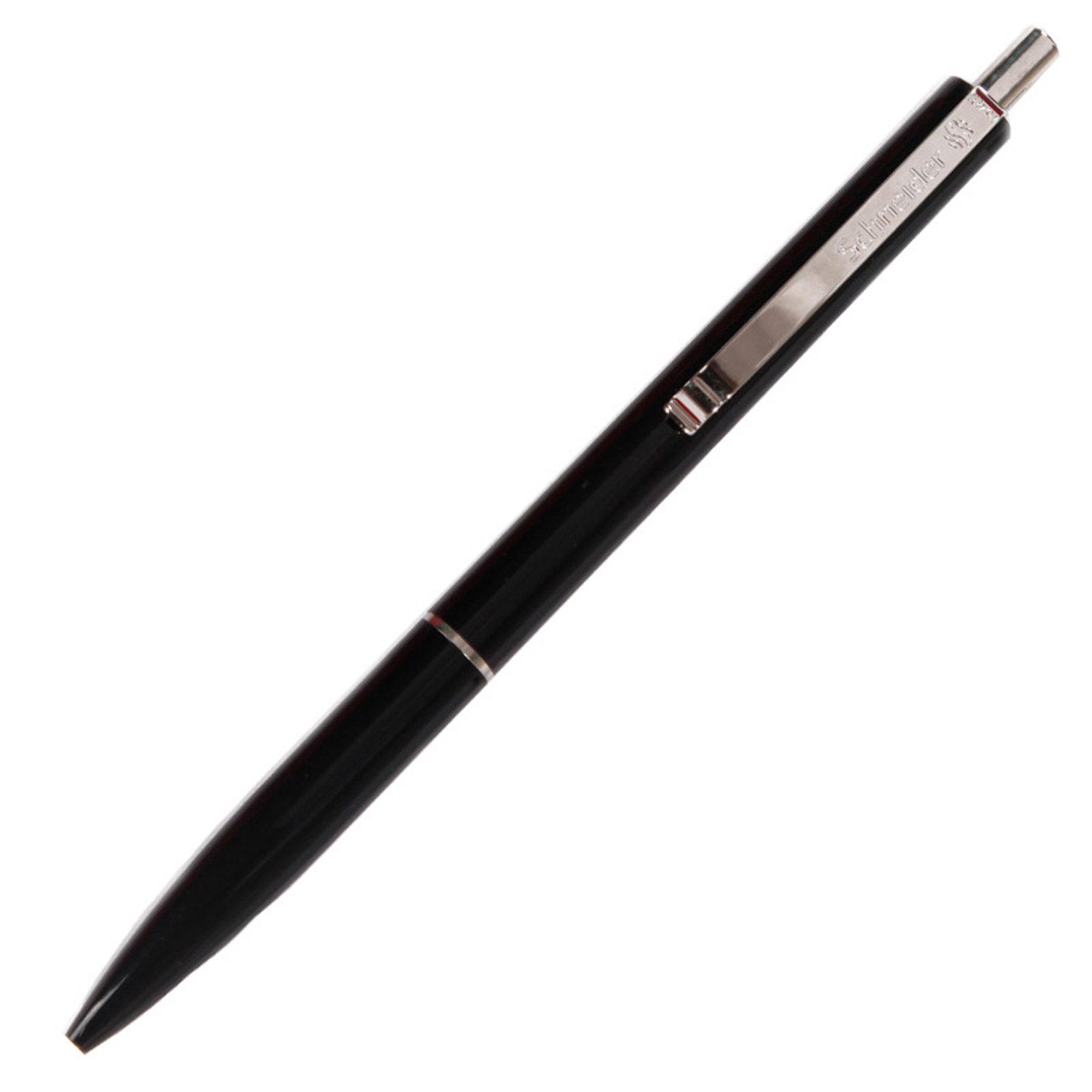 Slim Plastic Ballpoint Pen 5.31" x 0.39" With Metal Clip 10