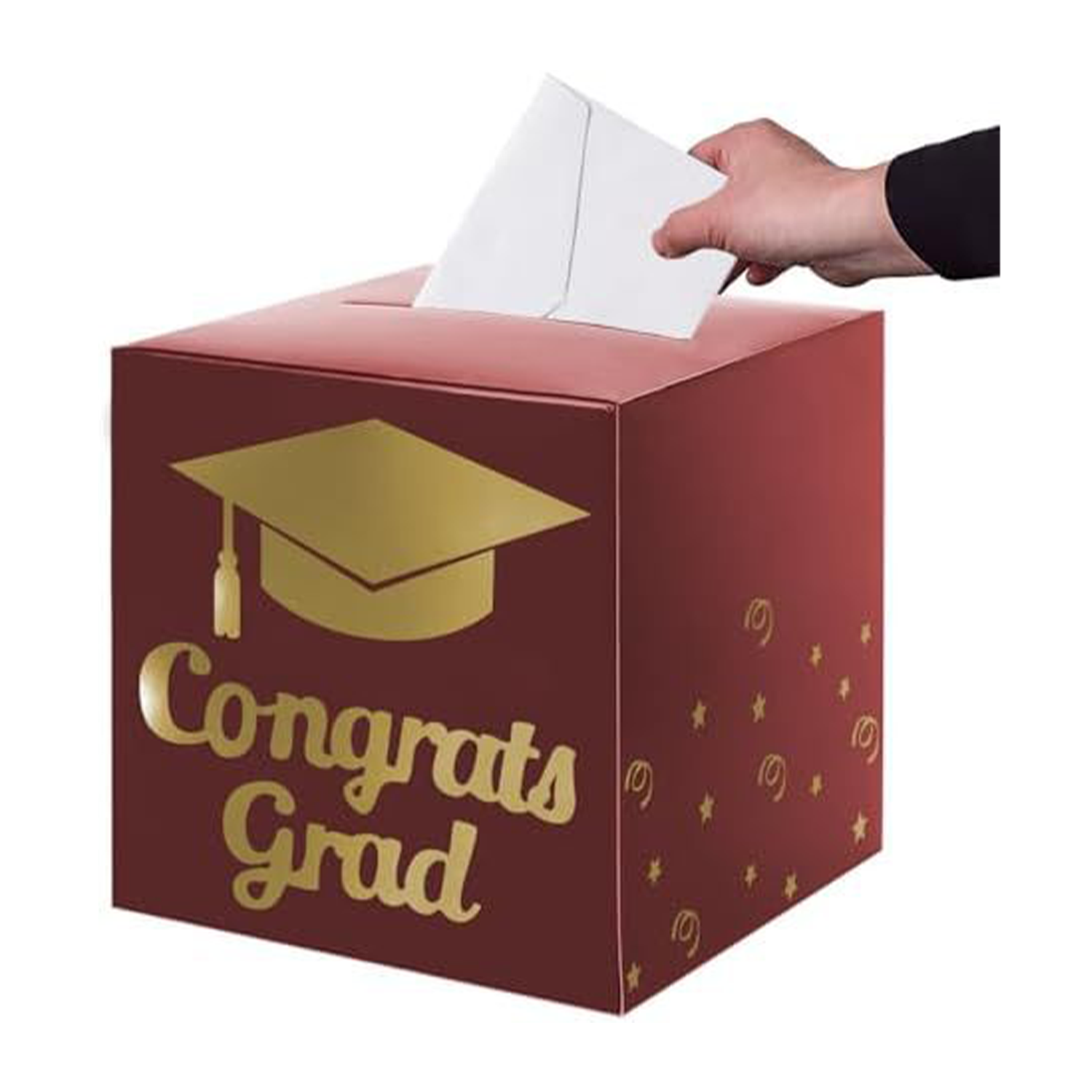 Foldable Cardboard Decoration Box for Graduation Party 2