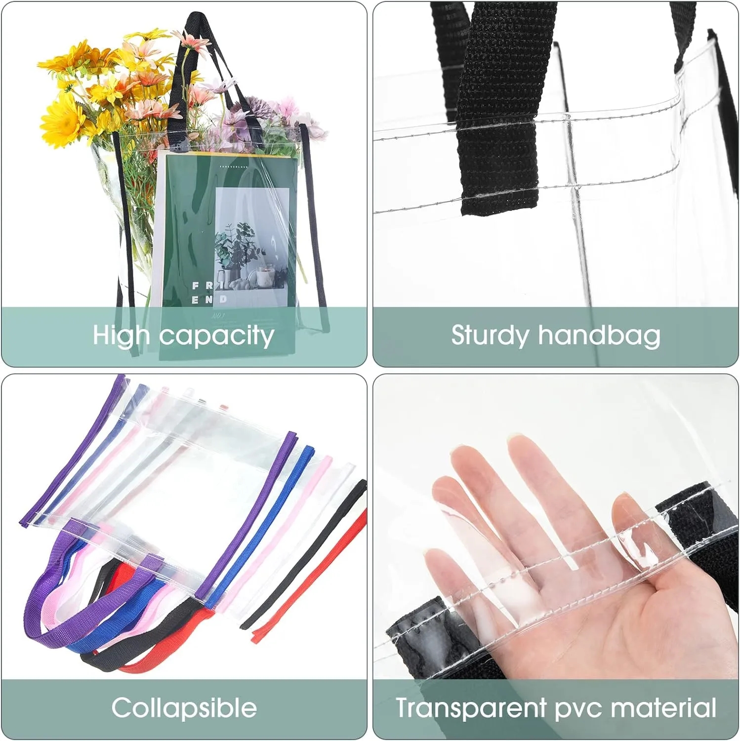 Clear PVC Tote 3