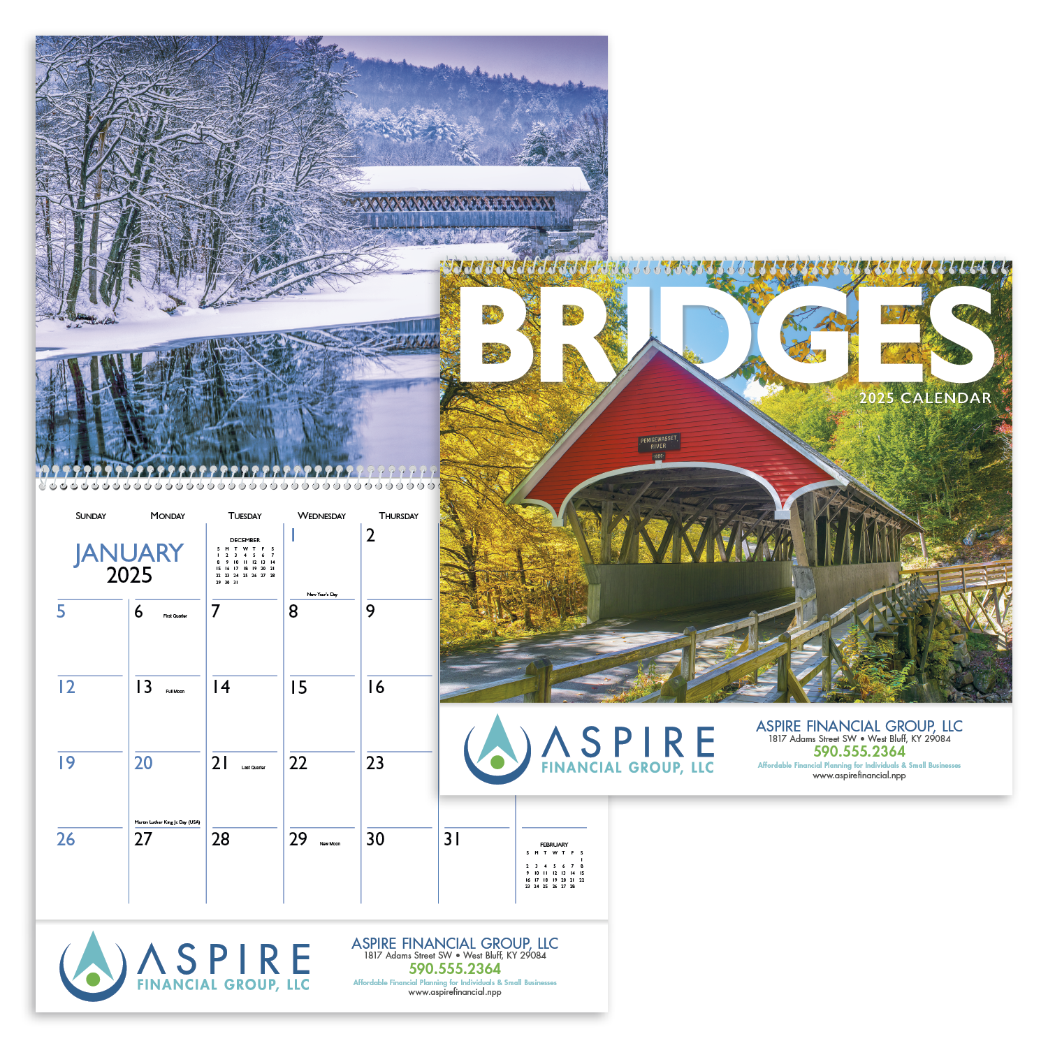Triumph® Calendars Bridges Calendar 4