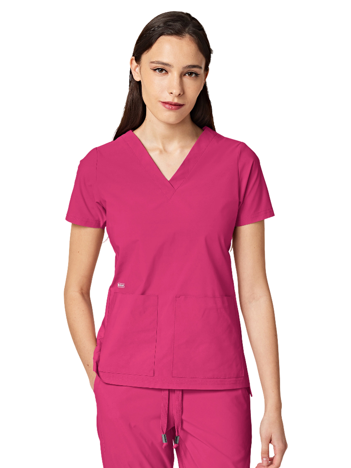 Parkley ABC - Women's Two-Pocket CRESSY V-Neck Top 17