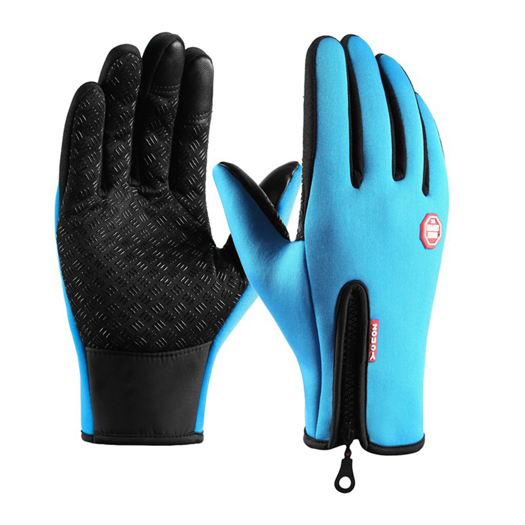Winter Warm Gloves With Zipper 3