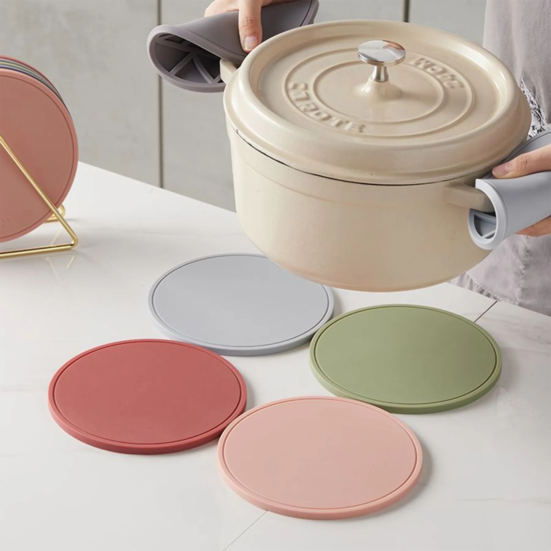 Silicone Coasters Mats 5