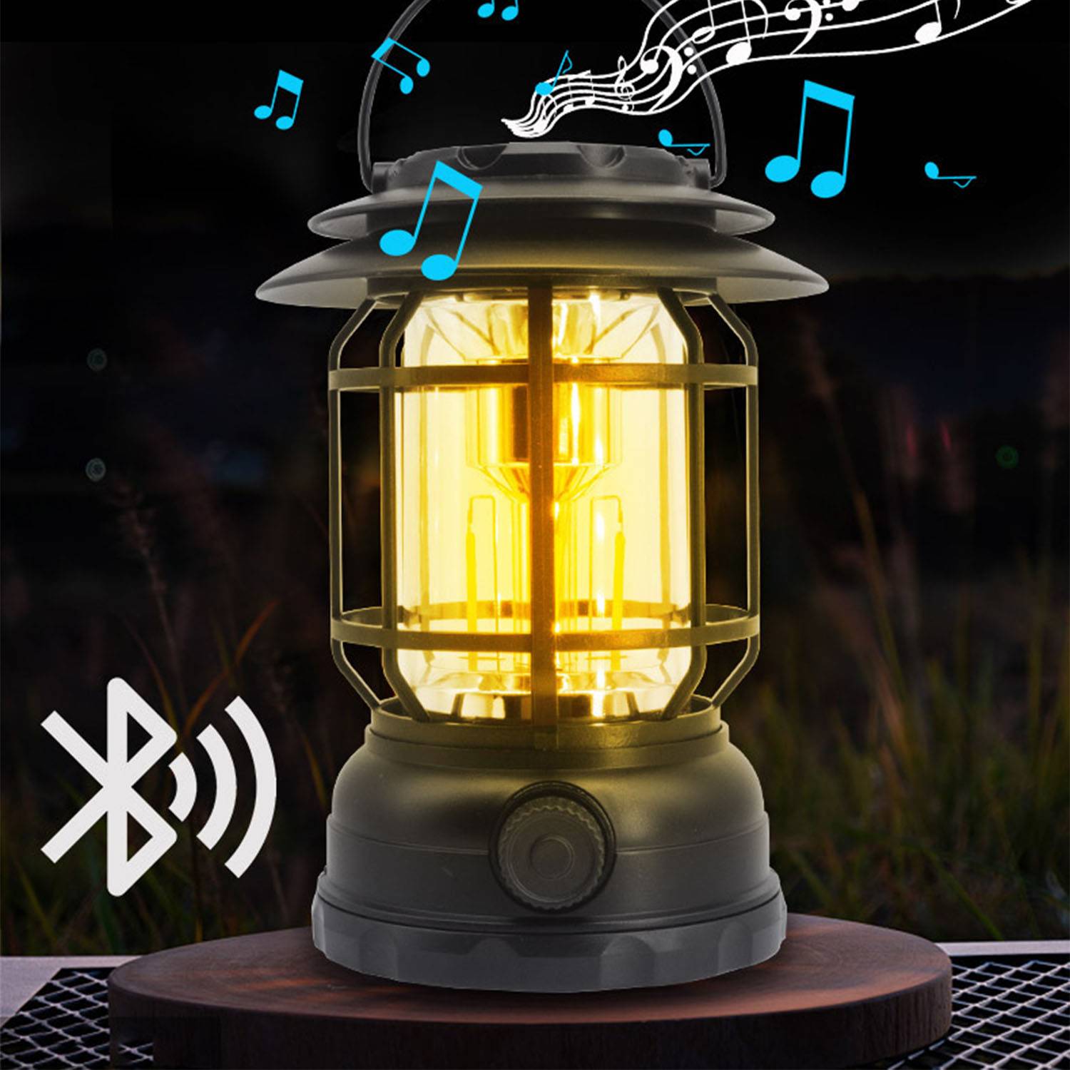 Led Vintage Lantern Flickering Flame 3