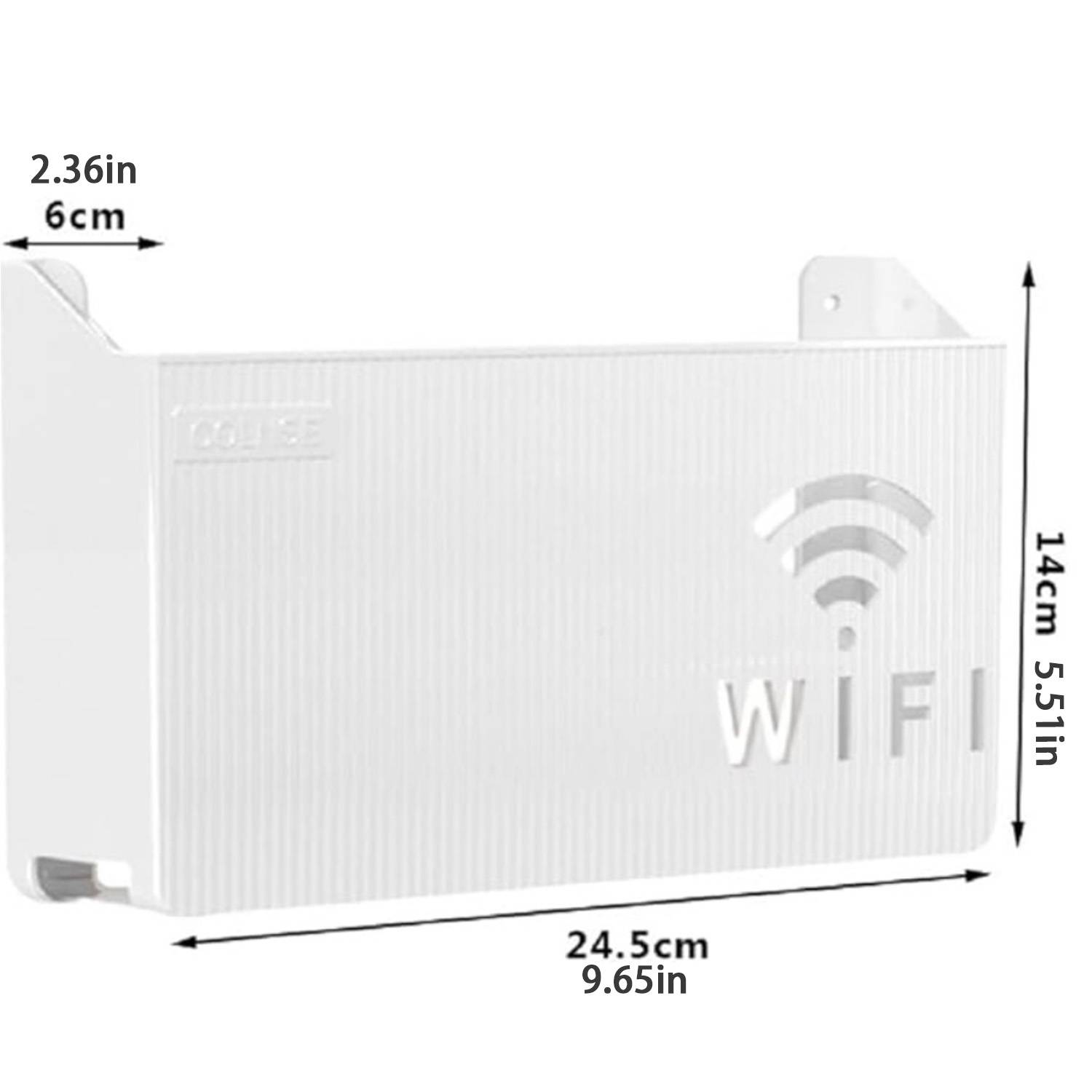 Wireless WiFi Router Shelf Storage Box 4