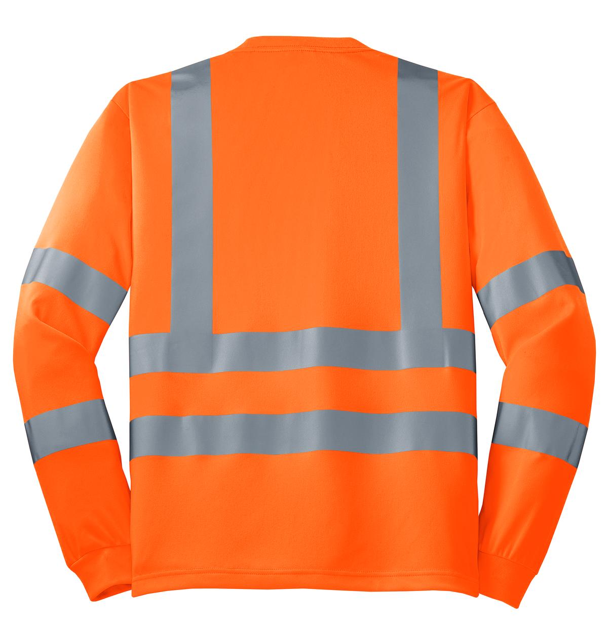 CornerStone - ANSI 107 Class 3 Long Sleeve Snag-Resistant Reflective T-Shirt. CS409 12