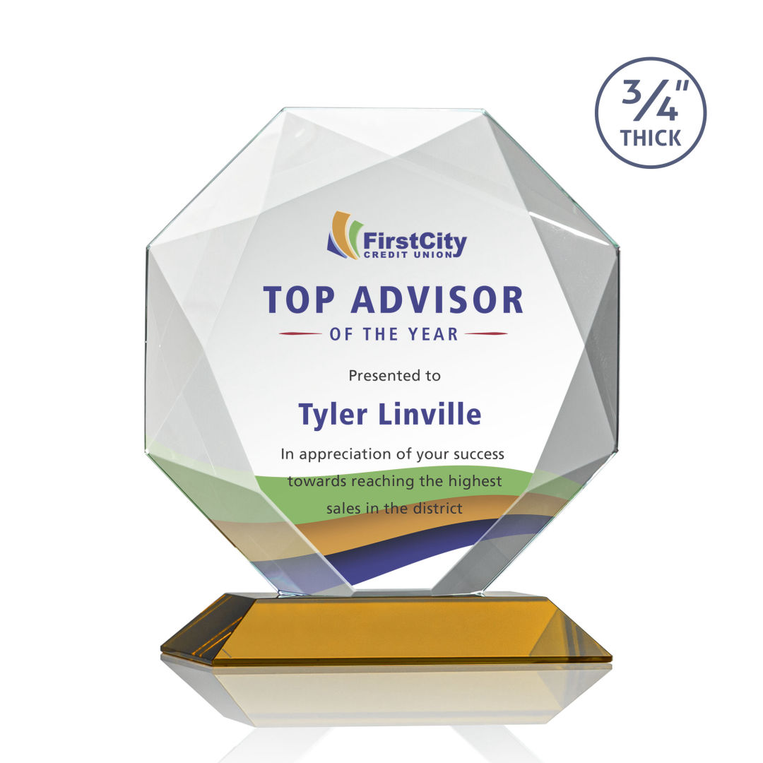 Bradford VividPrint™ Award - Amber 10