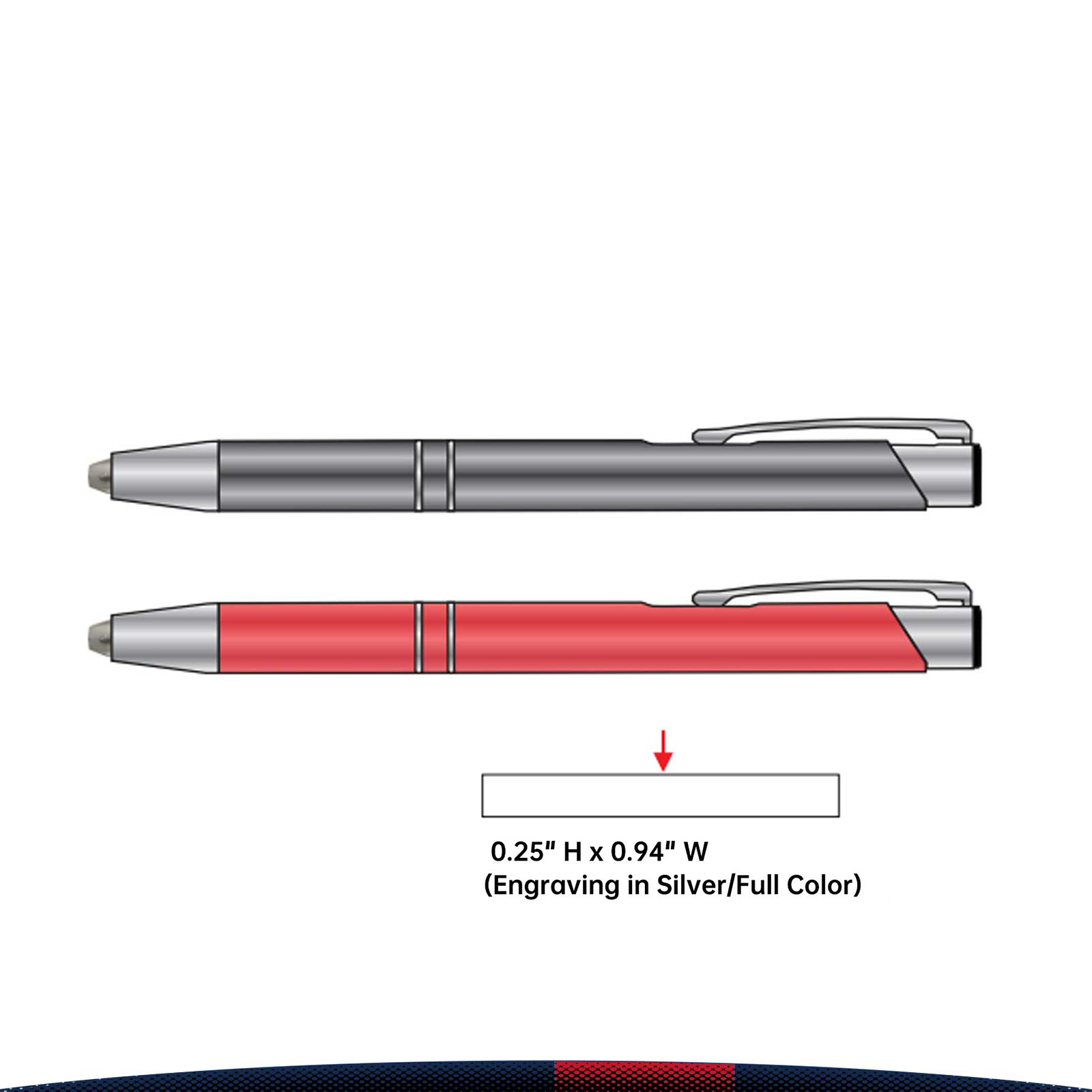 Glowing Metal Pen 3