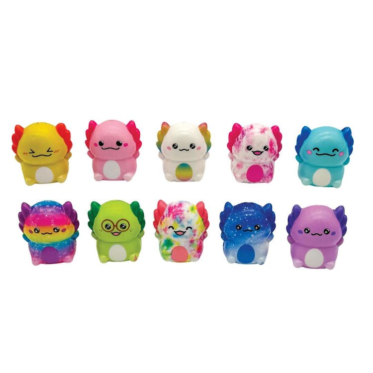 Mini Axolotl Slow Rise Toys Assorted 2