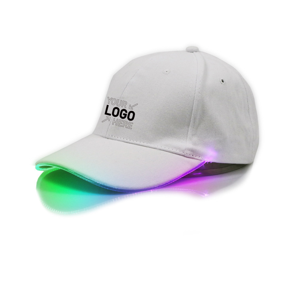 Fiber Optic Luminous Hiking Visor LED Baseball Hat 1