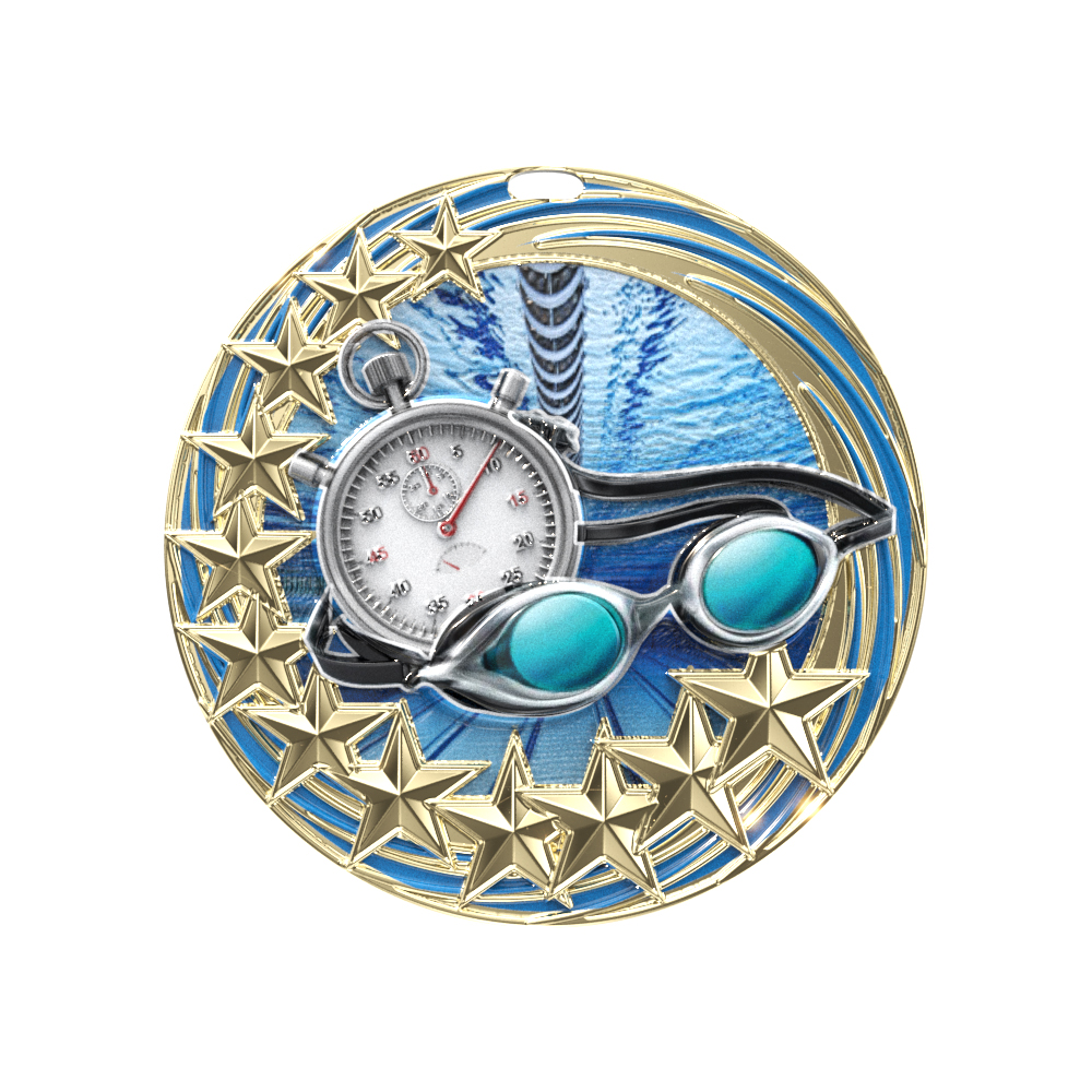 Star Blast Medal - Swimming