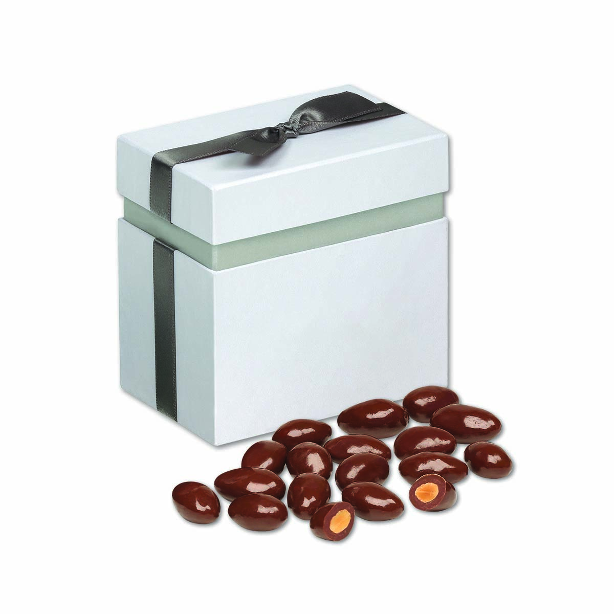 Milk Chocolate Covered Almonds in Elegant Treats Gift Box 2