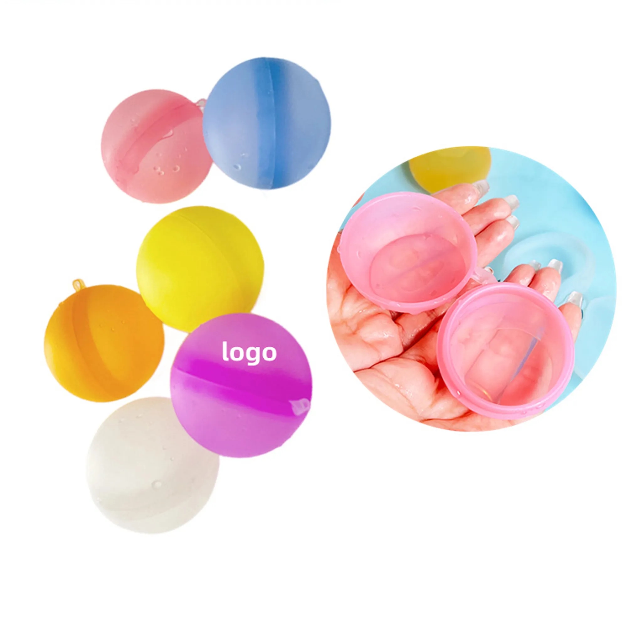 Reusable Silicone Water Balloons Kids Game Non Toxic 2