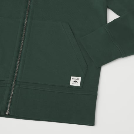 Roots73 CANMORE Eco Full Zip Hoody - Men's, custom hoodie or sweatshirt with logo imprint 101