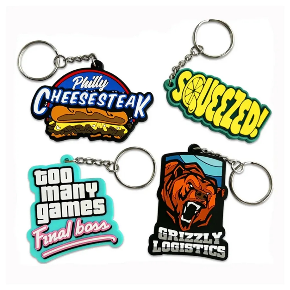 Soft PVC Keychains 3
