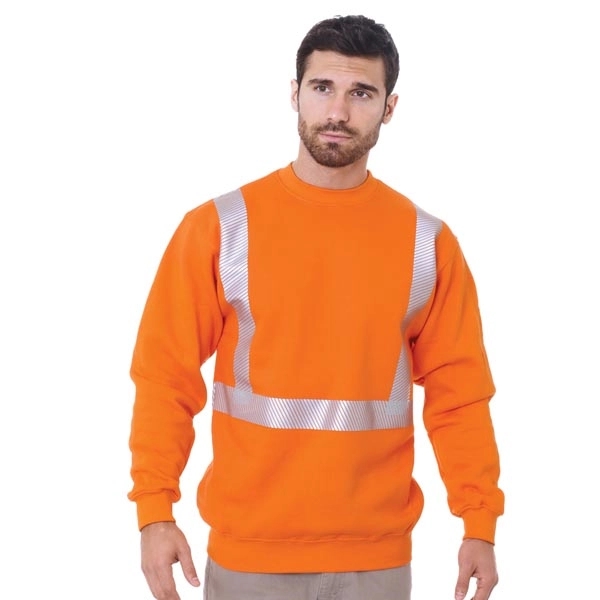 Hi-Visibility Crewneck Sweatshirt 2