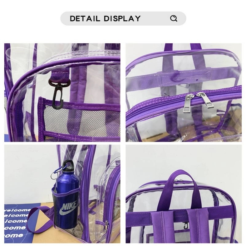 PVC Transparent Backpack 7