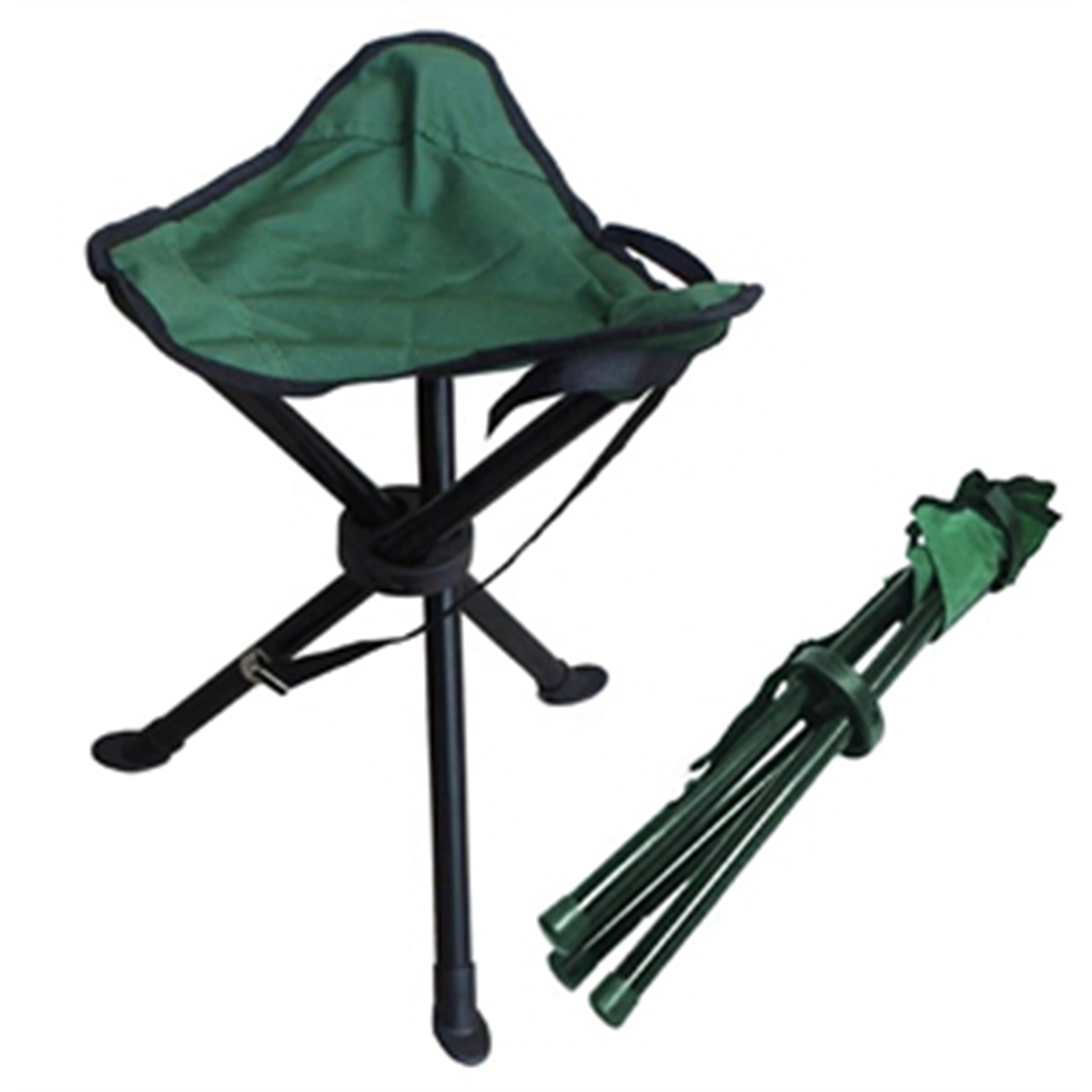 Folding 3 leg camping fishing chair 11