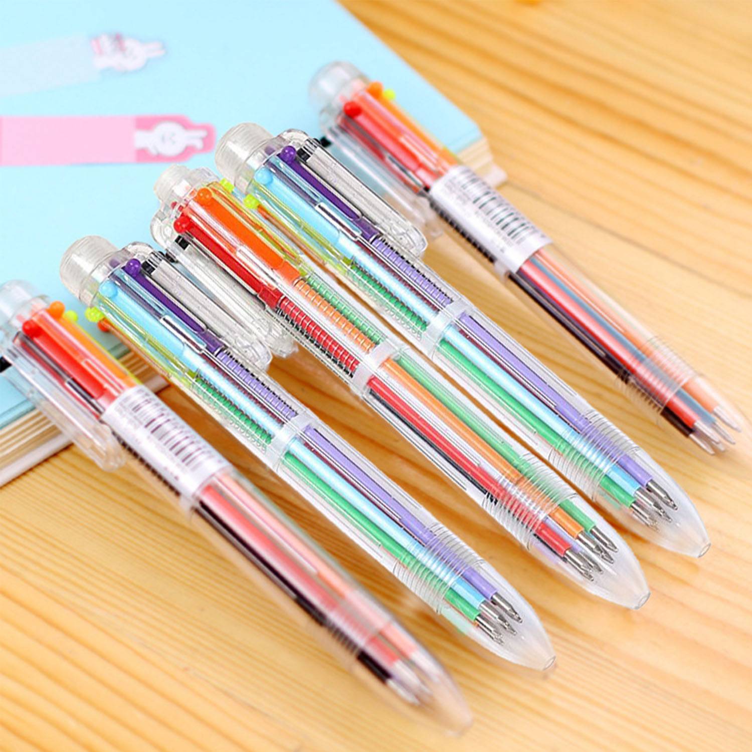 Multi-Color Transparent Ballpoint Pen 3