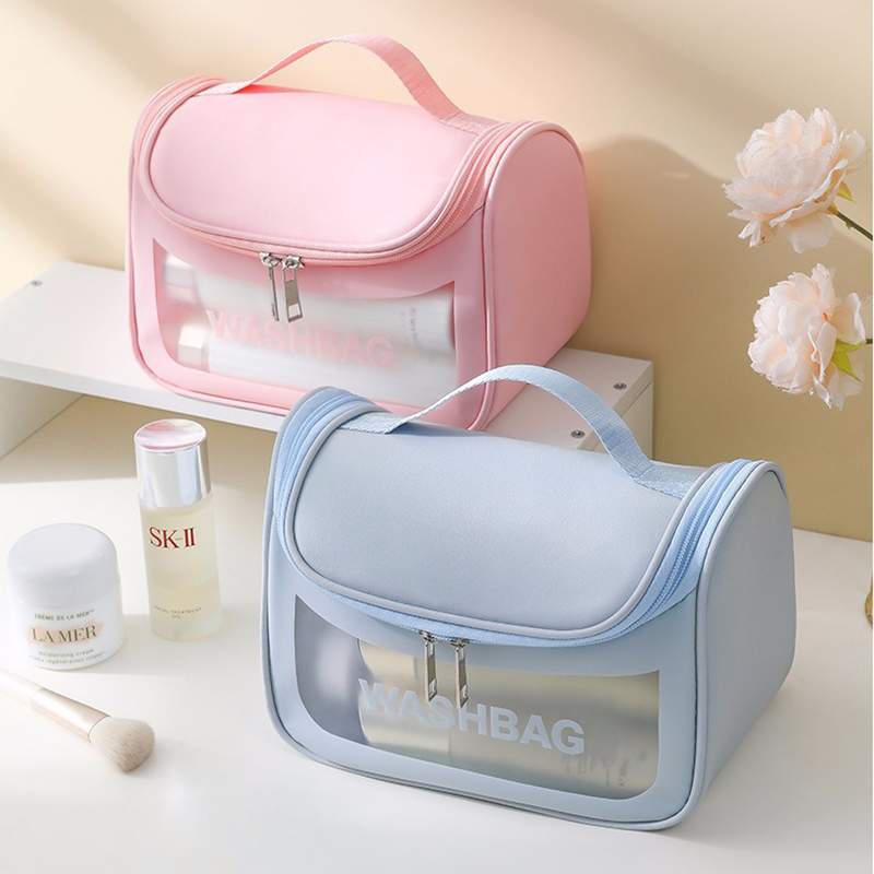 Frosted PVC Toiletry Bag Cosmetic Bag 7