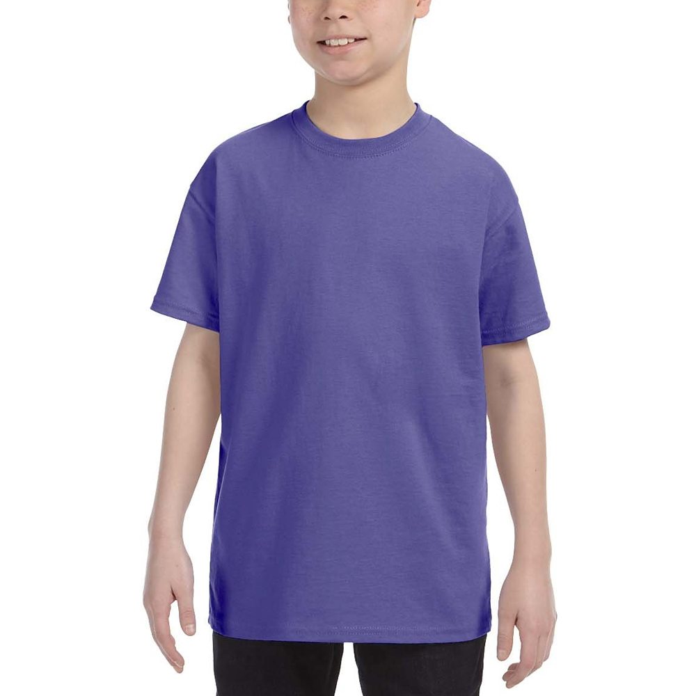 5.3 oz Heavy Cotton Youth T-Shirts 12