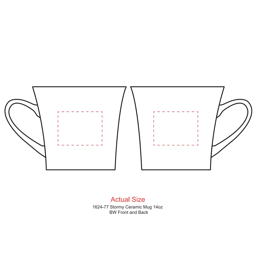 Stormy Ceramic Mug 12oz 2