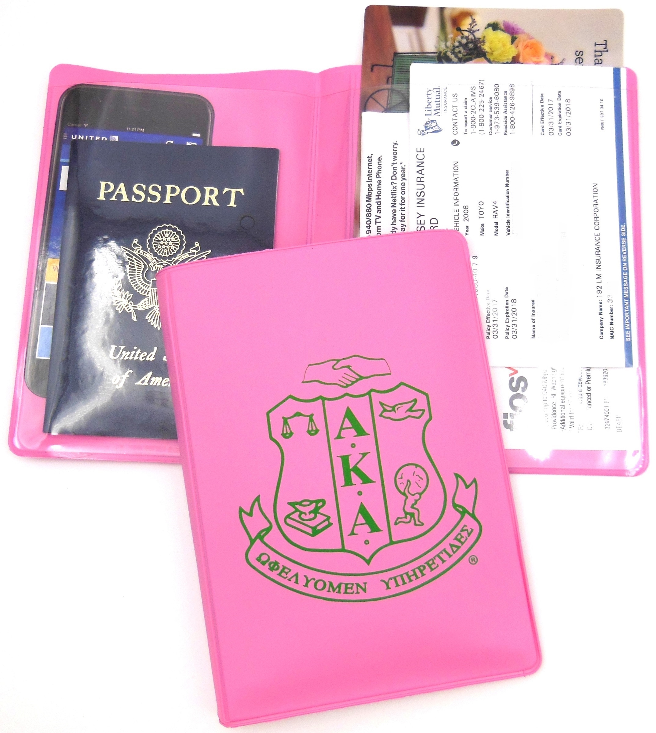 Traveling Companion Bi-Fold Passport & Documents Case 1