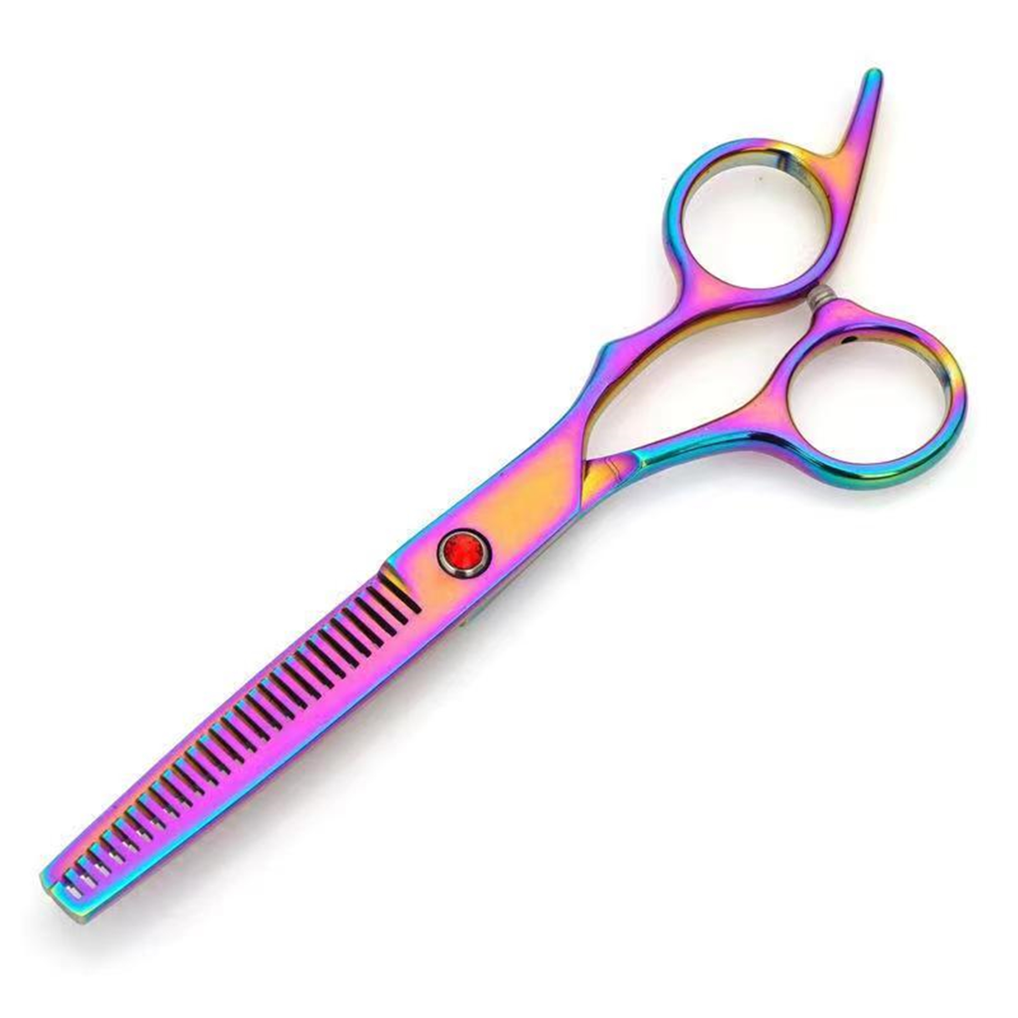 Rainbow Coated 6 In 1 Dog Grooming Scissors Set 2
