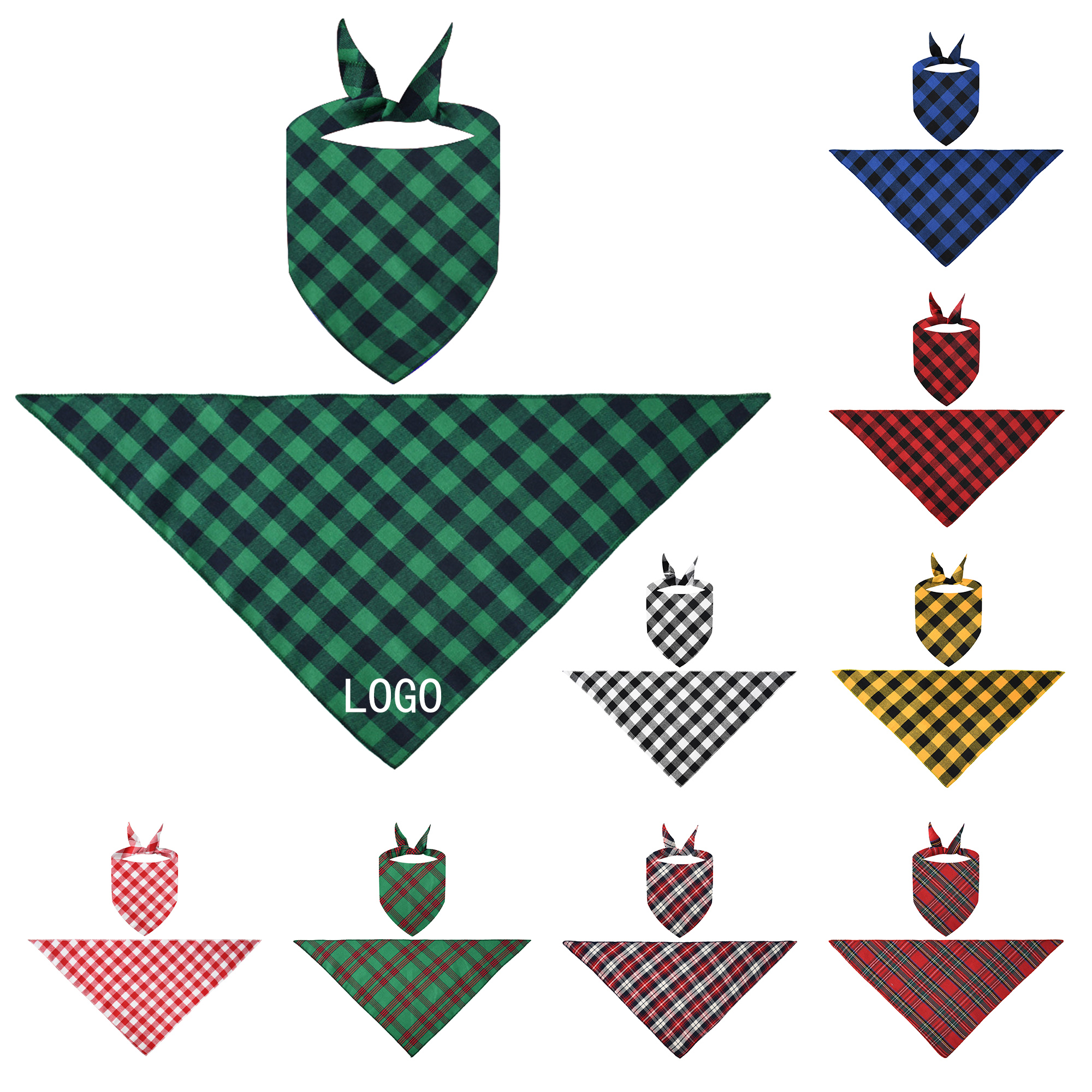 Pet Cat And Dog Triangle Scarf Bib Drool Towel 2