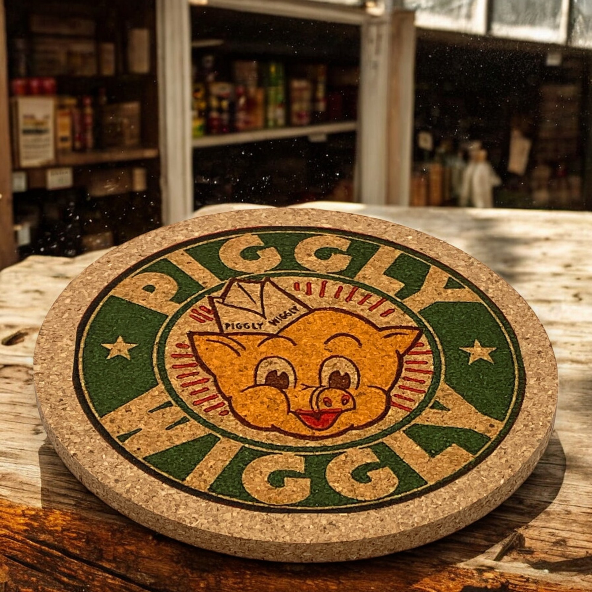 Round Cork Coaster 3