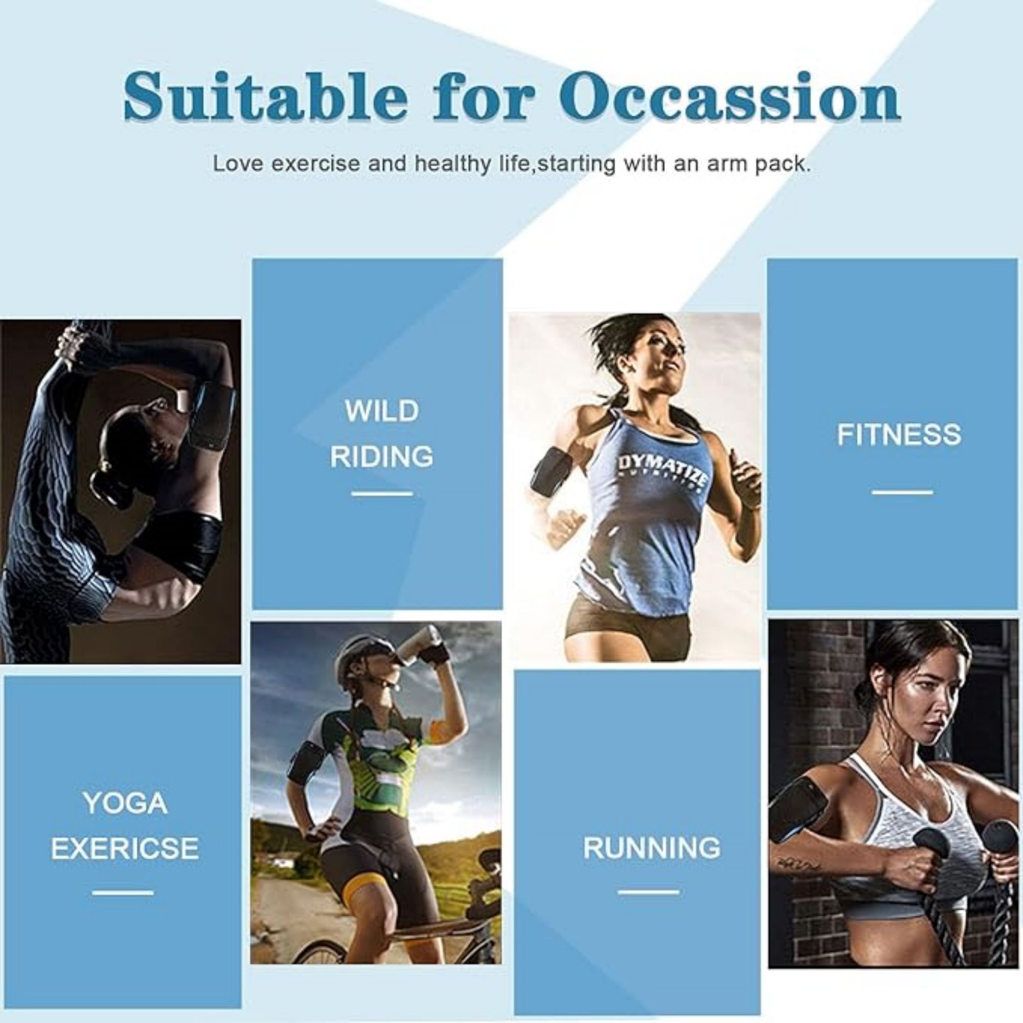 Exercise Arm Bands Carrier Bag 2