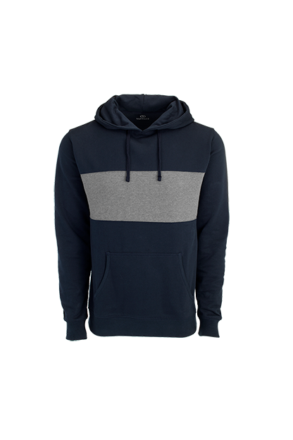 Premium Cotton Blocked Fleece Pullover Hoodie, custom hoodie or sweatshirt with logo imprint 12